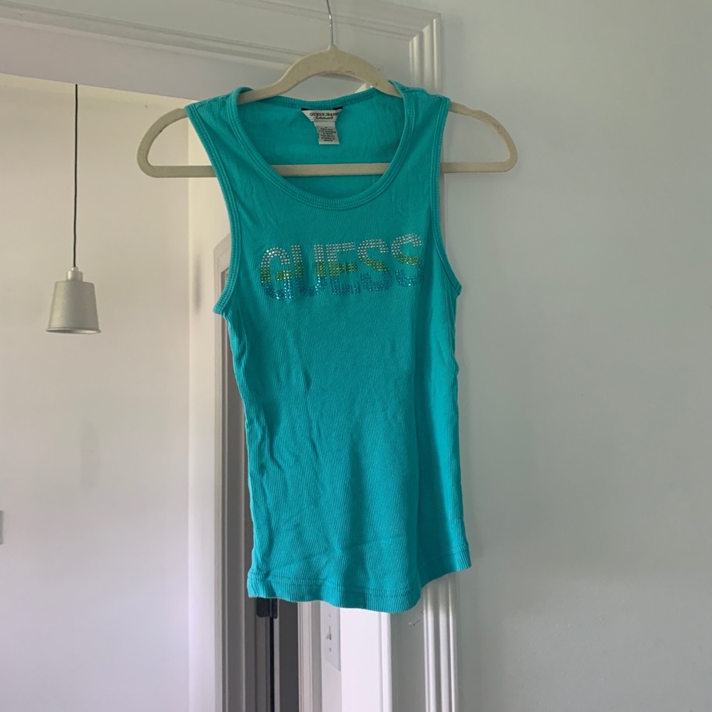 Jeweled Guess Wife Beater